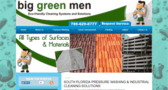 Desktop Screenshot of biggreenmen.com